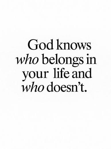NO ONE IS IRREPLACEABLE EXCEPT GOD